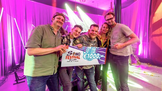 Dennis Hendriks wins the second edition of the Drenthe Song Contest: Pop in ‘t Plat