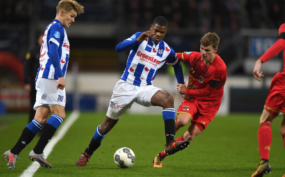 Denzel Dumfries also had boundless belief in his own abilities at SC Heerenveen