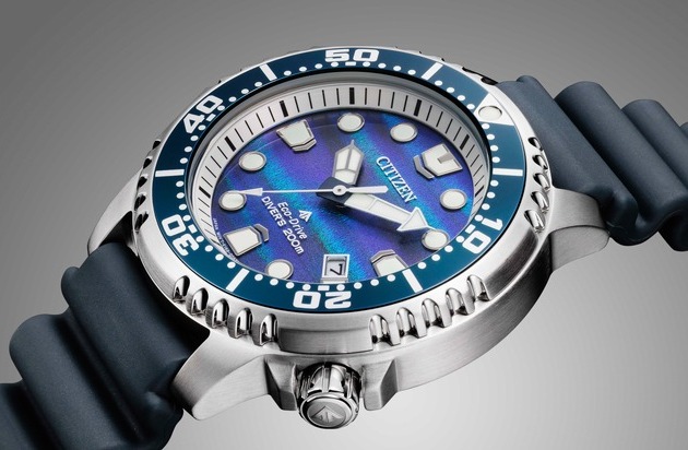 Discover the Limited Edition CITIZEN PROMASTER Blue Ocean Dive Watch!