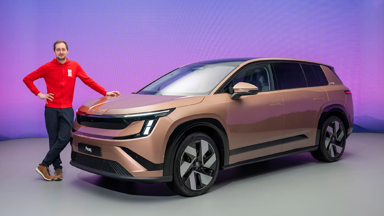 Discover the New Skoda Peaq: The Spacious 7-Seat Electric SUV