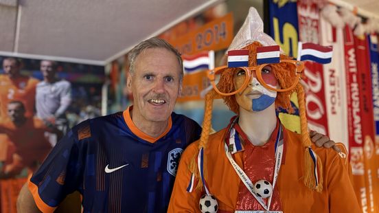 Dutch fan ‘Brilleman’ from Odoorn will stay in the man cave this year: ‘I’m looking forward to it’
