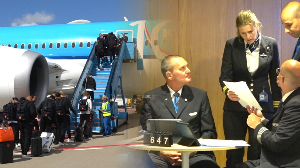 Dutch team left for the World Cup: flight crew are already well involved in the match