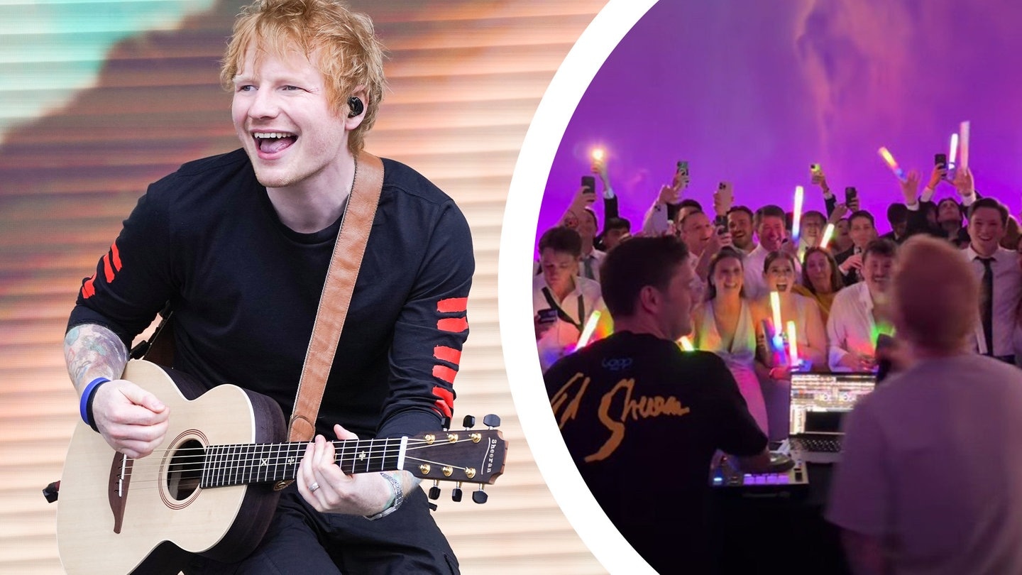 Ed Sheeran and Martin Garrix Surprise Wedding Guests with Epic Performance