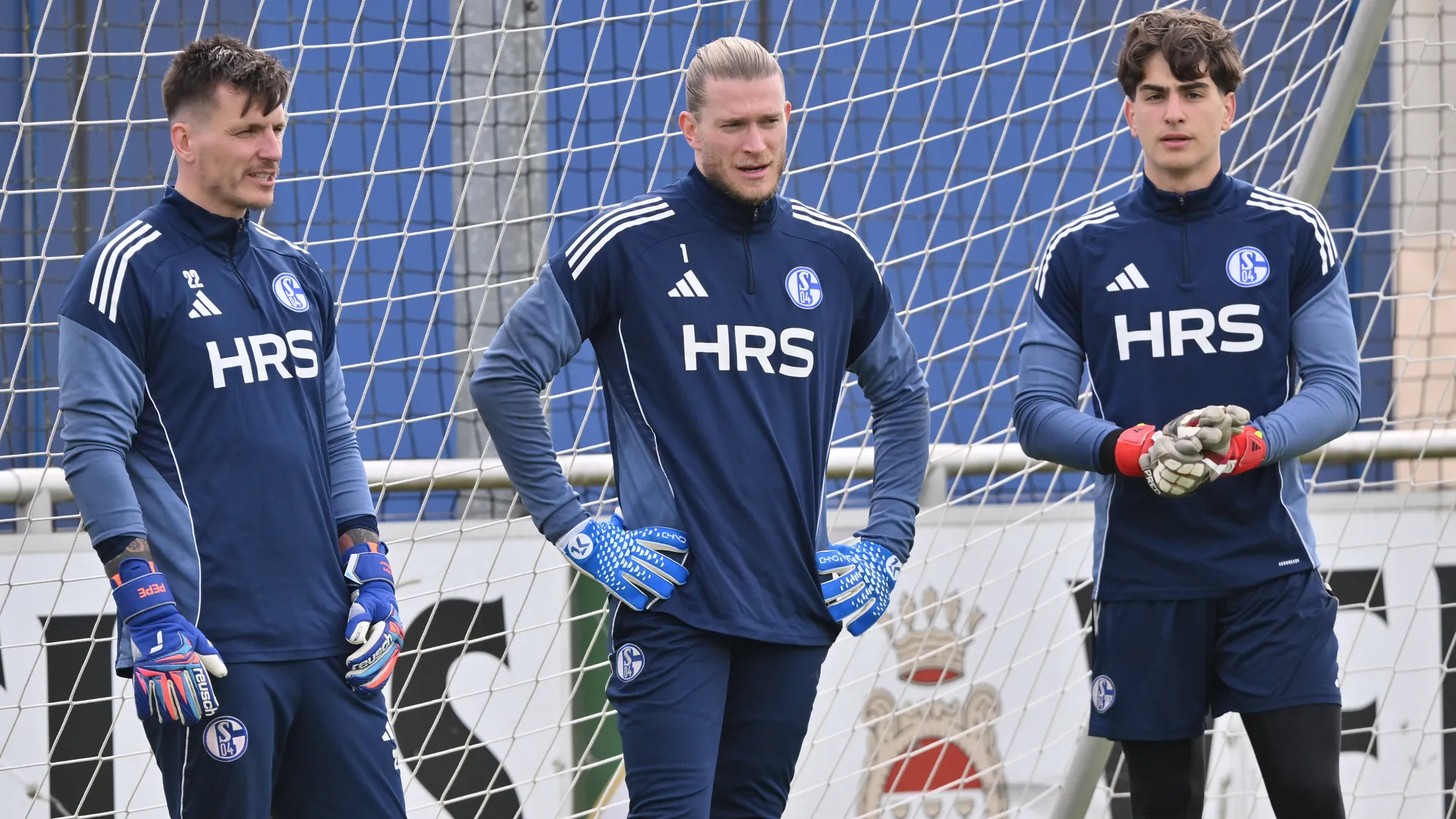 Nick Bodon in training (archive photo): The 19-year-old also trained at Schalke 04 with the professionals Loris Karius (m.) and Kevin Müller (l.).