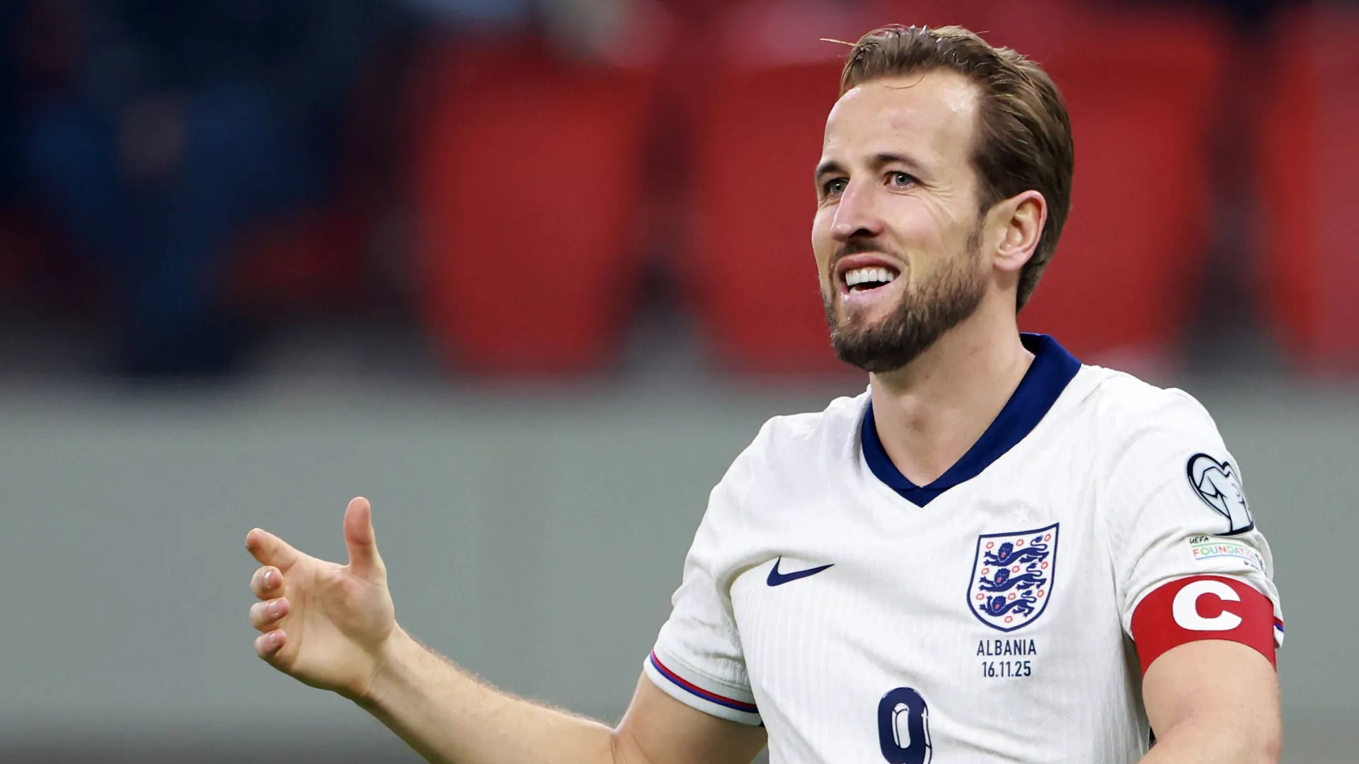 Harry Kane: Bayern's top scorer leads the talented English team.