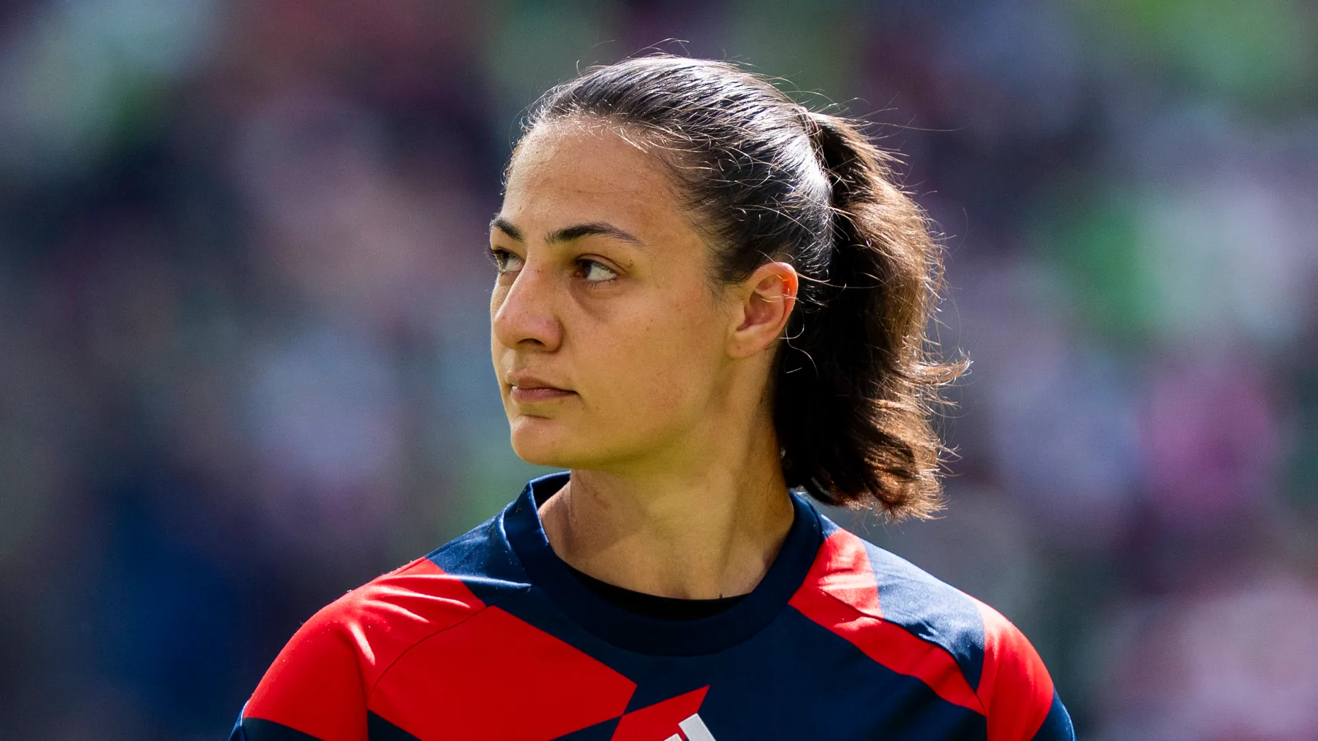 Maria Luisa Grohs played for FC Bayern Munich last season. Maria Luisa Grohs played for FC Bayern Munich last season.