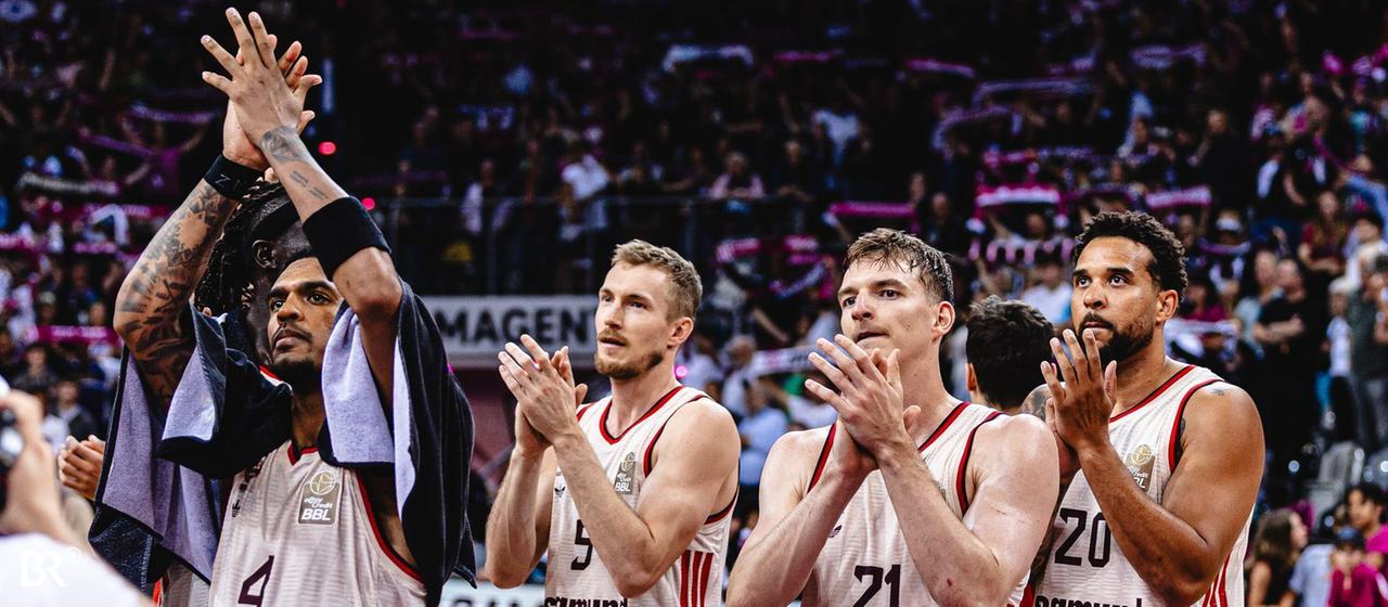 Bayern would like to thank their fans after reaching the BBL final 