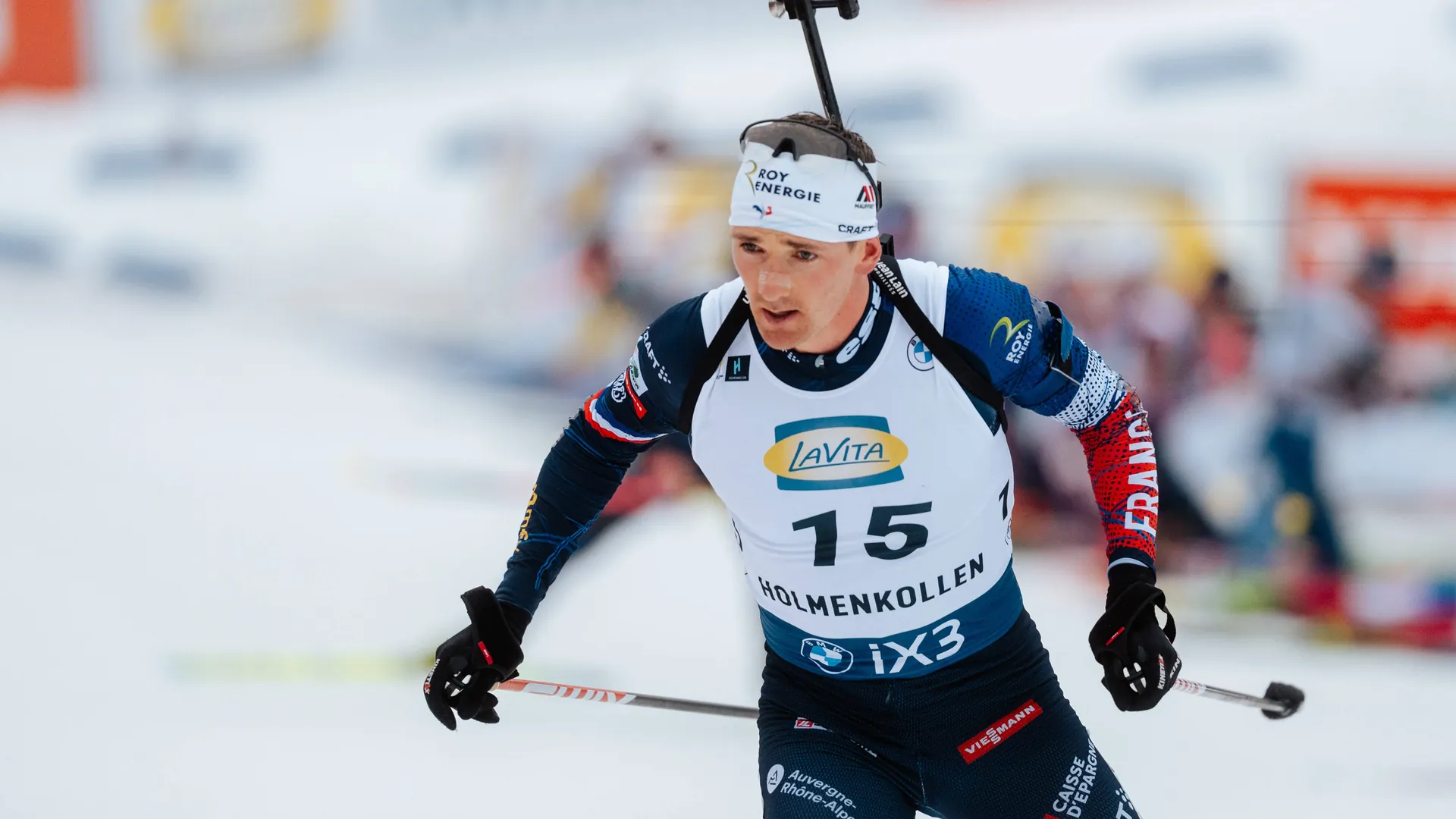 Fabien Claude: The Frenchman celebrated his Olympic victory in January. Fabien Claude: The Frenchman celebrated his Olympic victory in January.