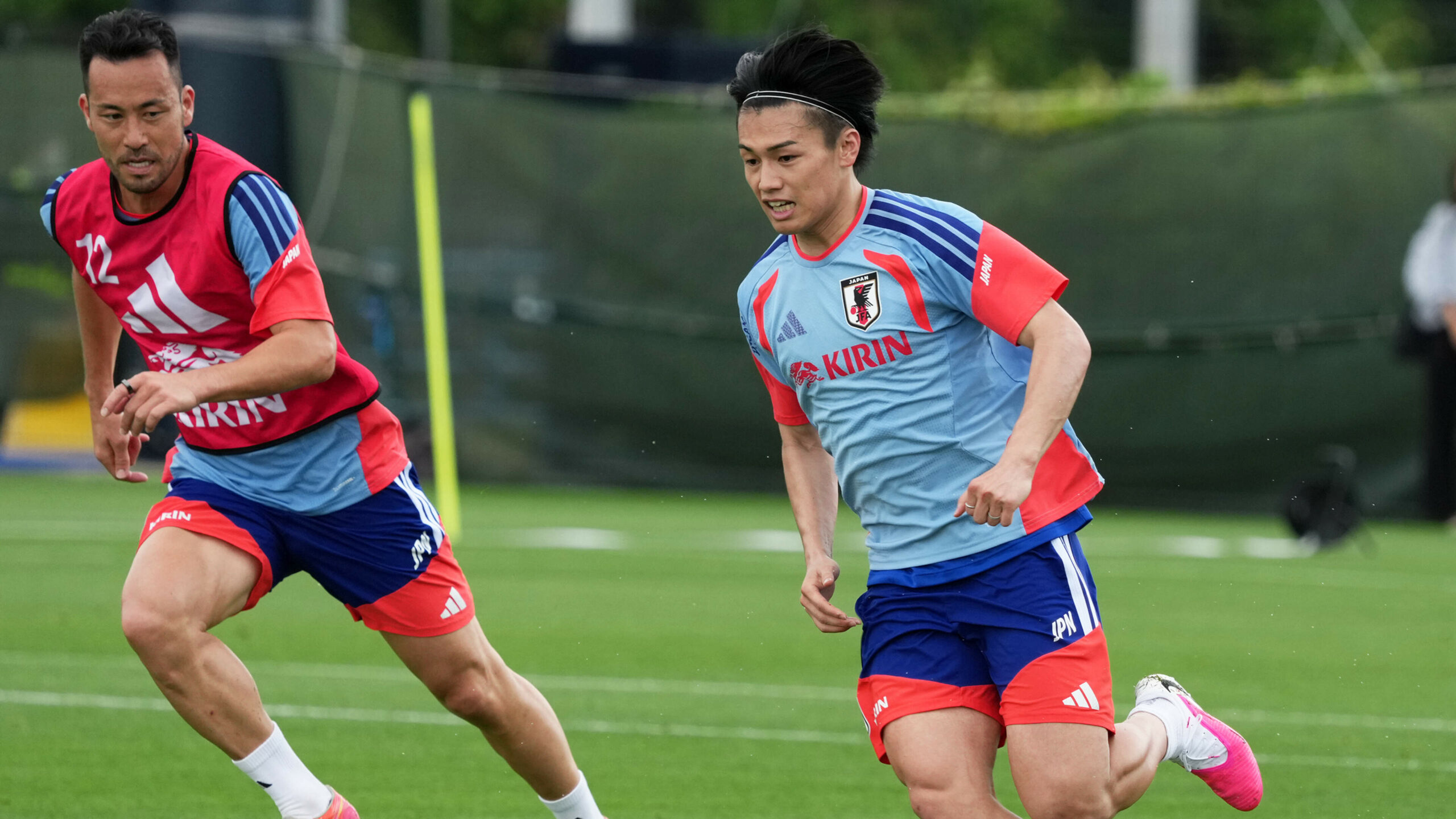 Feyenoord duo Tsuyoshi Watanabe and Ayase Ueda are completely ready for the Dutch national team with Japan: ‘We are going for that world title’