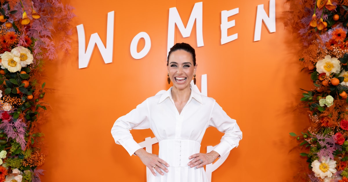 Franca Lehfeldt Stuns in White Summer Dress at WoMen on Top Event