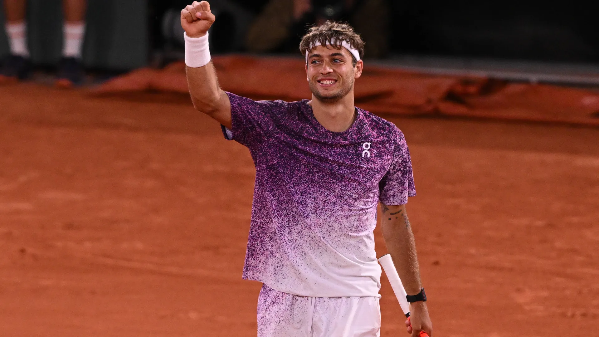 Have a good laugh: Flavio Cobolli is in the final of the French Open without a fight.
