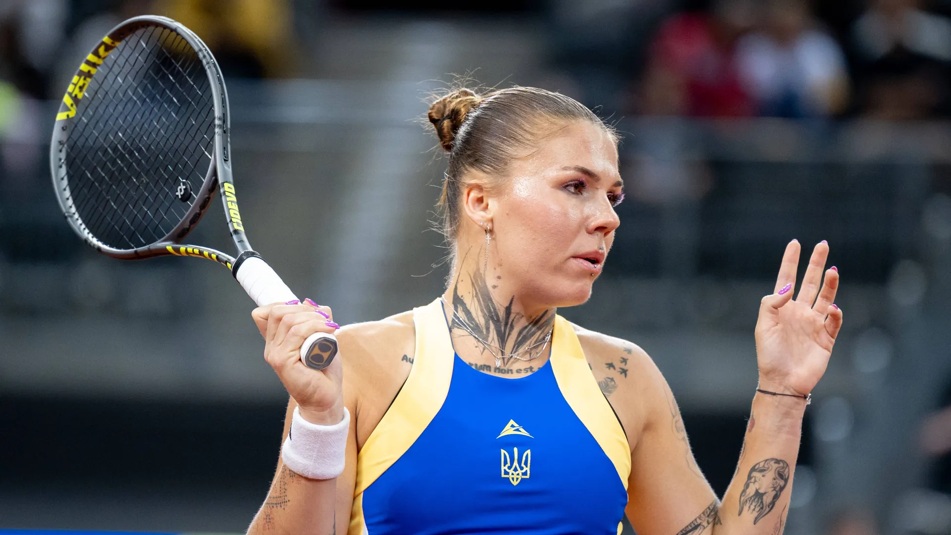 Oleksandra Oliynykova: She speaks loudly for her home country.
