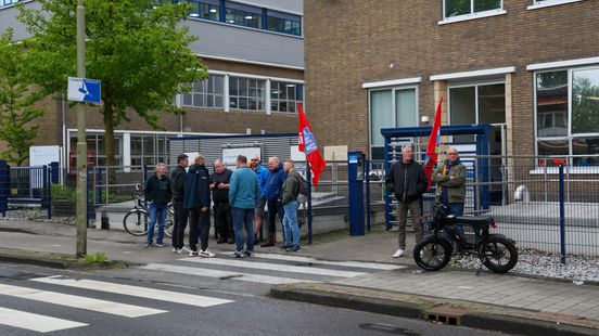 FrieslandCampina Beilen employees are laying down work
