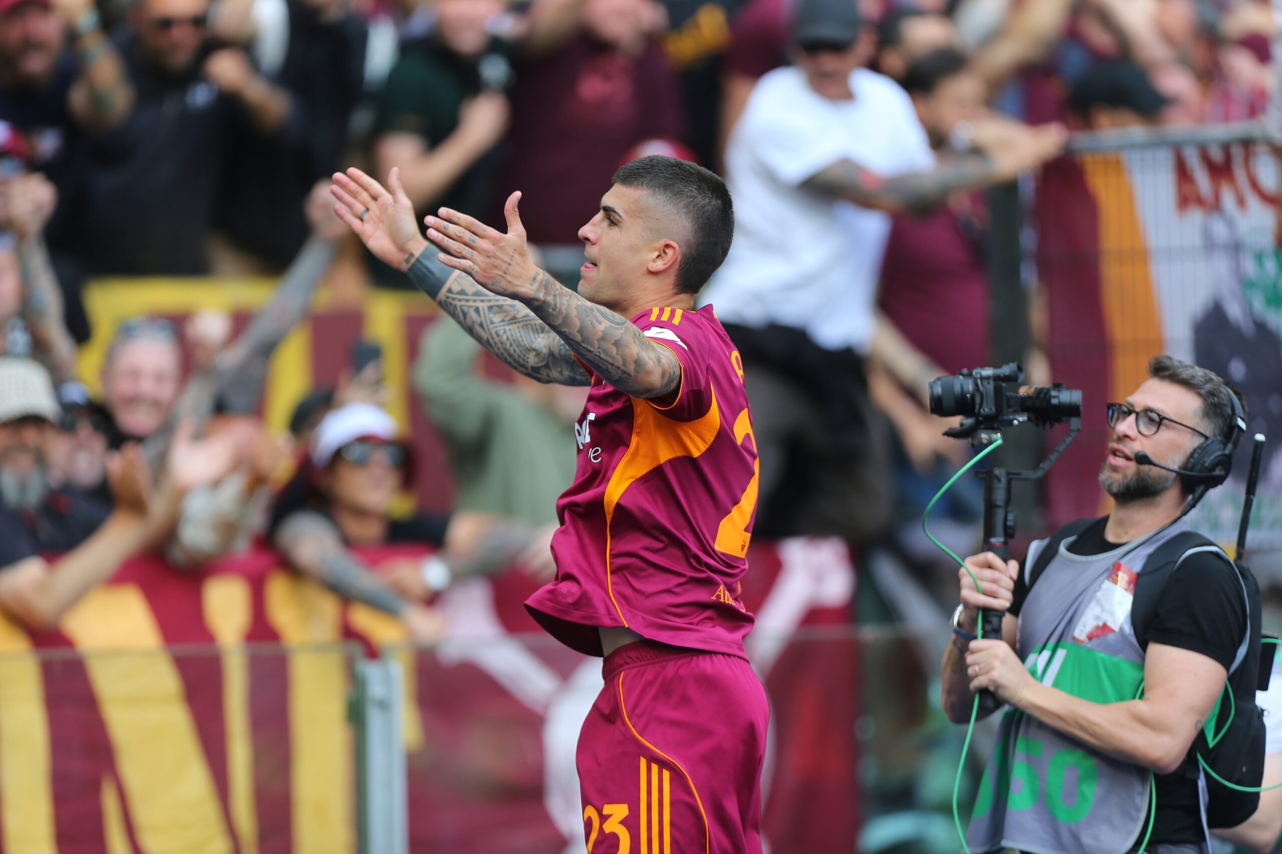 Gasperini: “It’s a Roma that needs to grow. Mancini? He’s staying.”