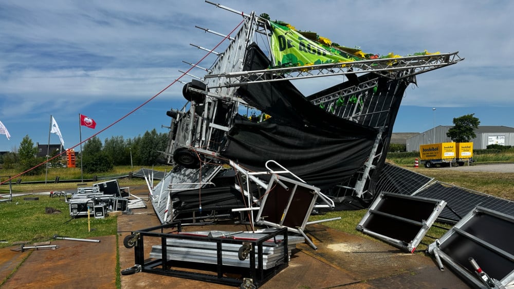 Hard blow for volunteers canceled Julianapop festival after storm: “Just cried”
