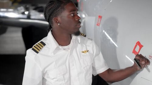 He won a private jet and used it to transport drugs
