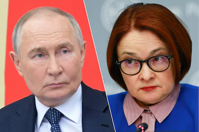 Head of the Russian Central Bank has not been seen in public for more than a week