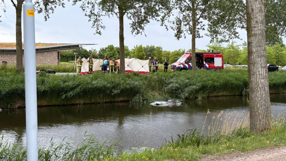Head-on collision between motorcycle and car in Nieuw-Vennep, driver arrested