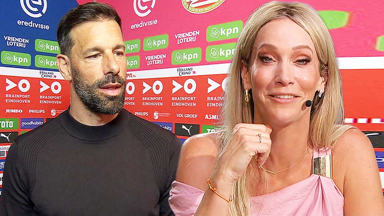 Hélène Hendriks laughs at Ruud van Nistelrooij: ‘Huh? Your birthday?!’