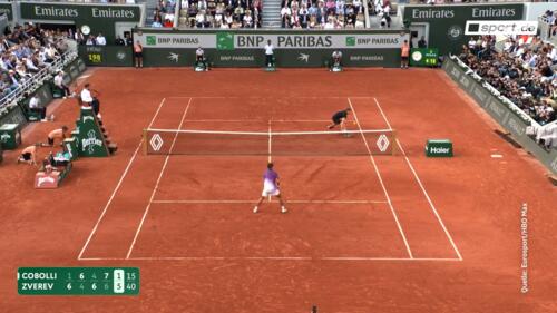 Here Zverev fulfills his big dream