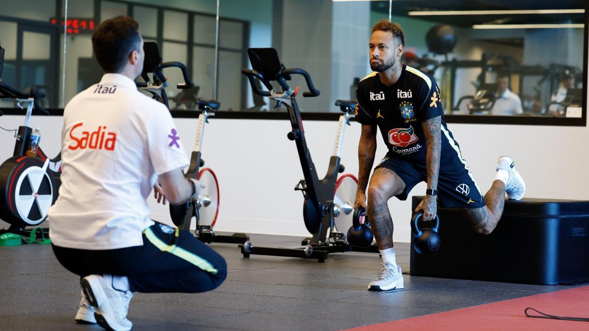Hope with Neymar: “The exam showed a good evolution in his treatment”