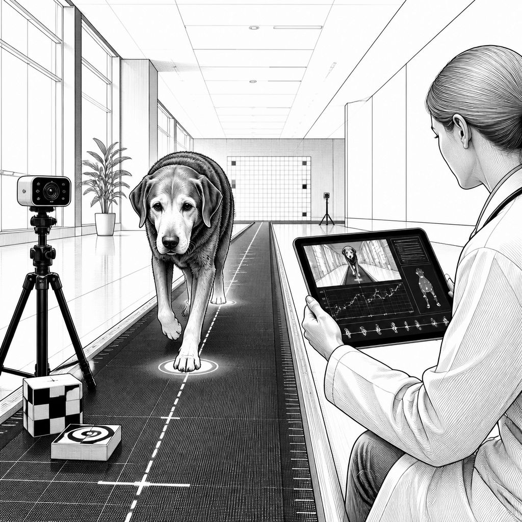 How Gait Analysis Detects Early Canine Cognitive Decline in Dogs