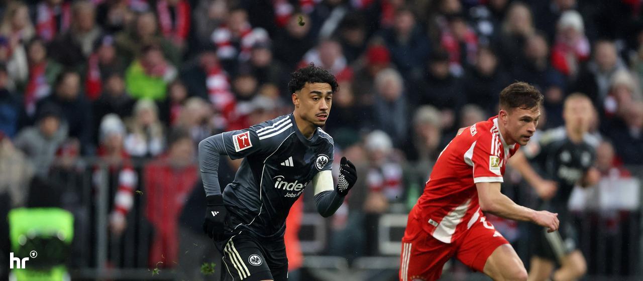 Once opponents, now colleagues at the DFB - and probably soon in Munich: Nathaniel Brown (left) and Joshua Kimmich.