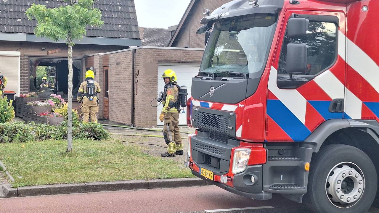 Injured in fire in Bergen op Zoom, ground floor completely destroyed
