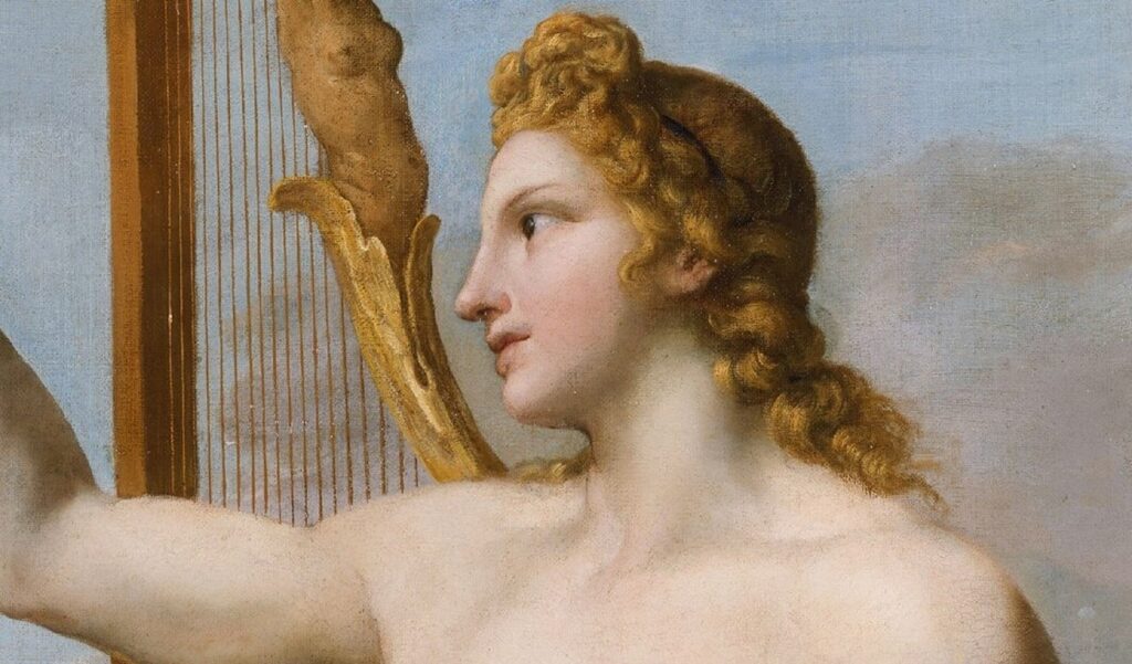 Atto Melani as Apollo in a painting by Andrea Sacchi (1641). Photo courtesy Monaldi&Sorti