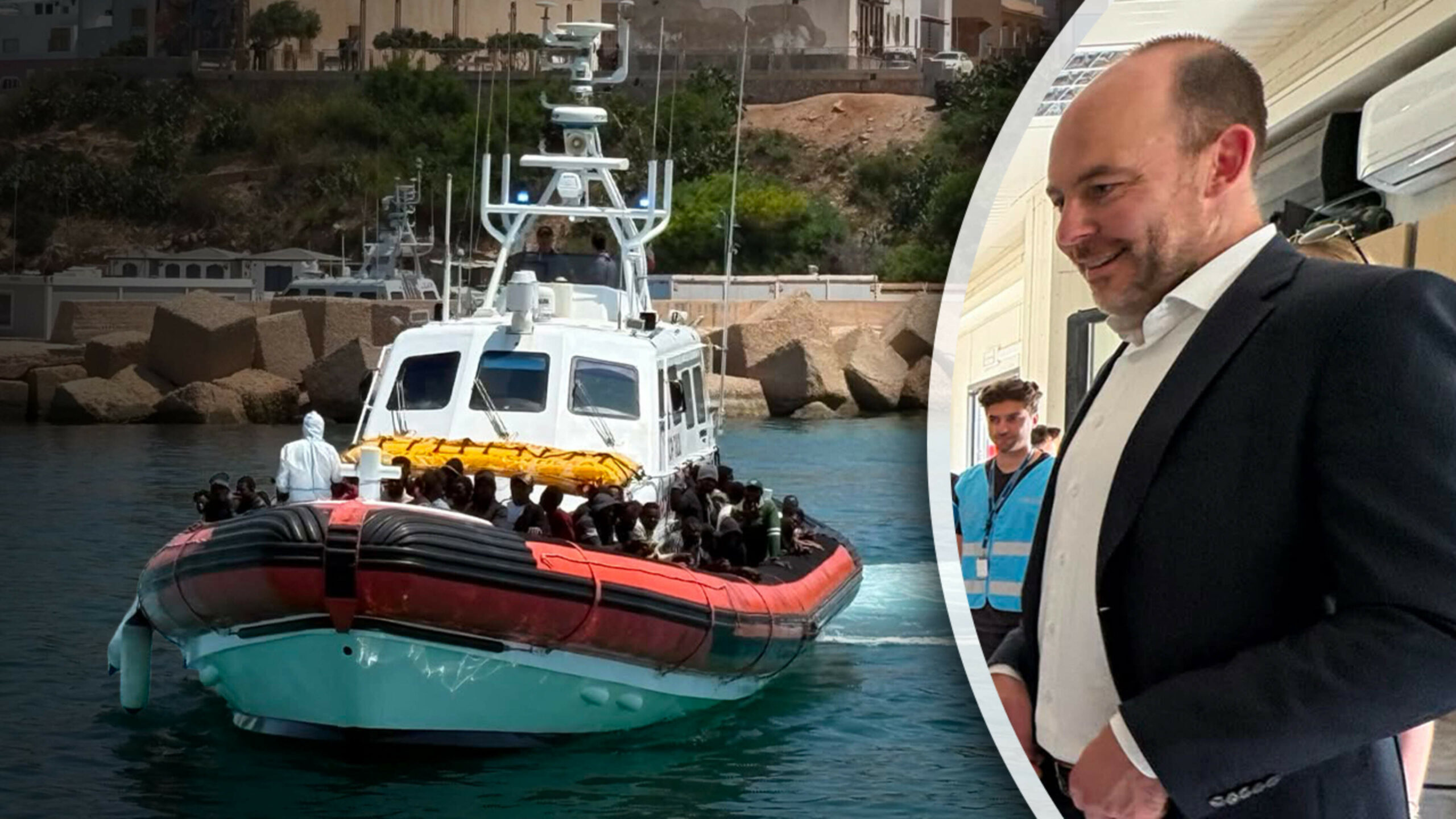 Is Europe ready for the hard-fought migration pact? Asylum Minister Van den Brink surprises in Lampedusa