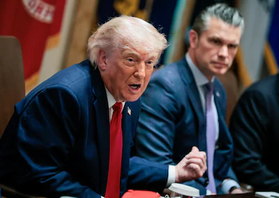 Is Secretary of State for War Pete Hegseth on the ropes? “Trump considers firing Iran deal opponents in his administration”