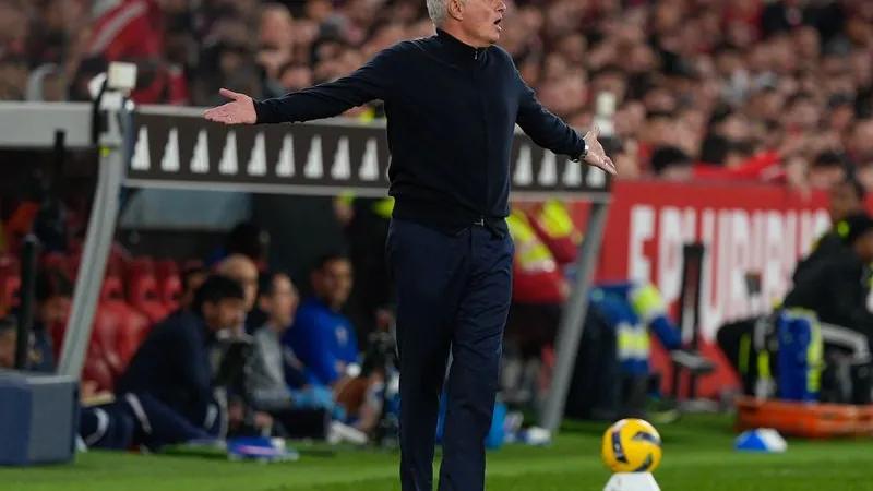 Always full steam ahead: That's how we know José Mourinho.