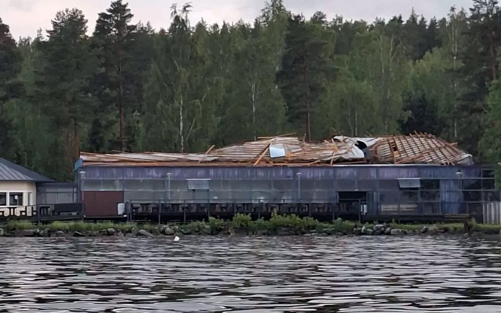 Jukka arrived in the middle of the ruins of the dance place in Valasranta – It was such a chilling sight