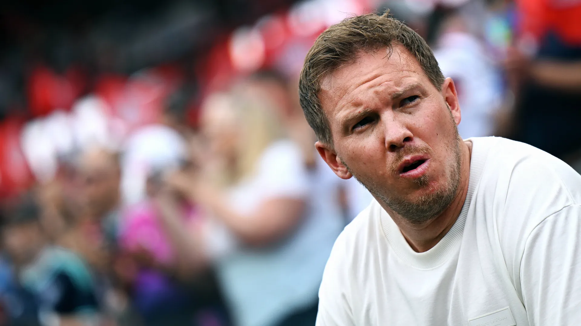 National coach Julian Nagelsmann in the friendly against the USA: With this characteristic, the World Cup title could slip away from him. National coach Julian Nagelsmann in the friendly against the USA: With this characteristic, the World Cup title could slip away from him.