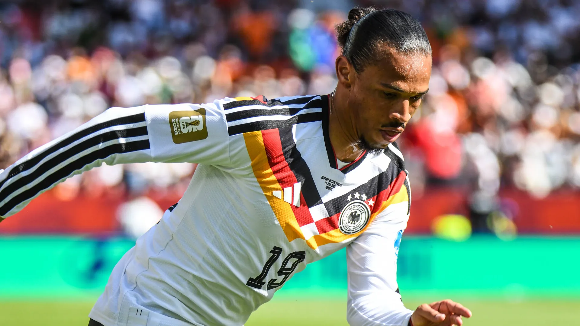 Leroy Sané hardly had any good offensive moves against Ivory Coast.