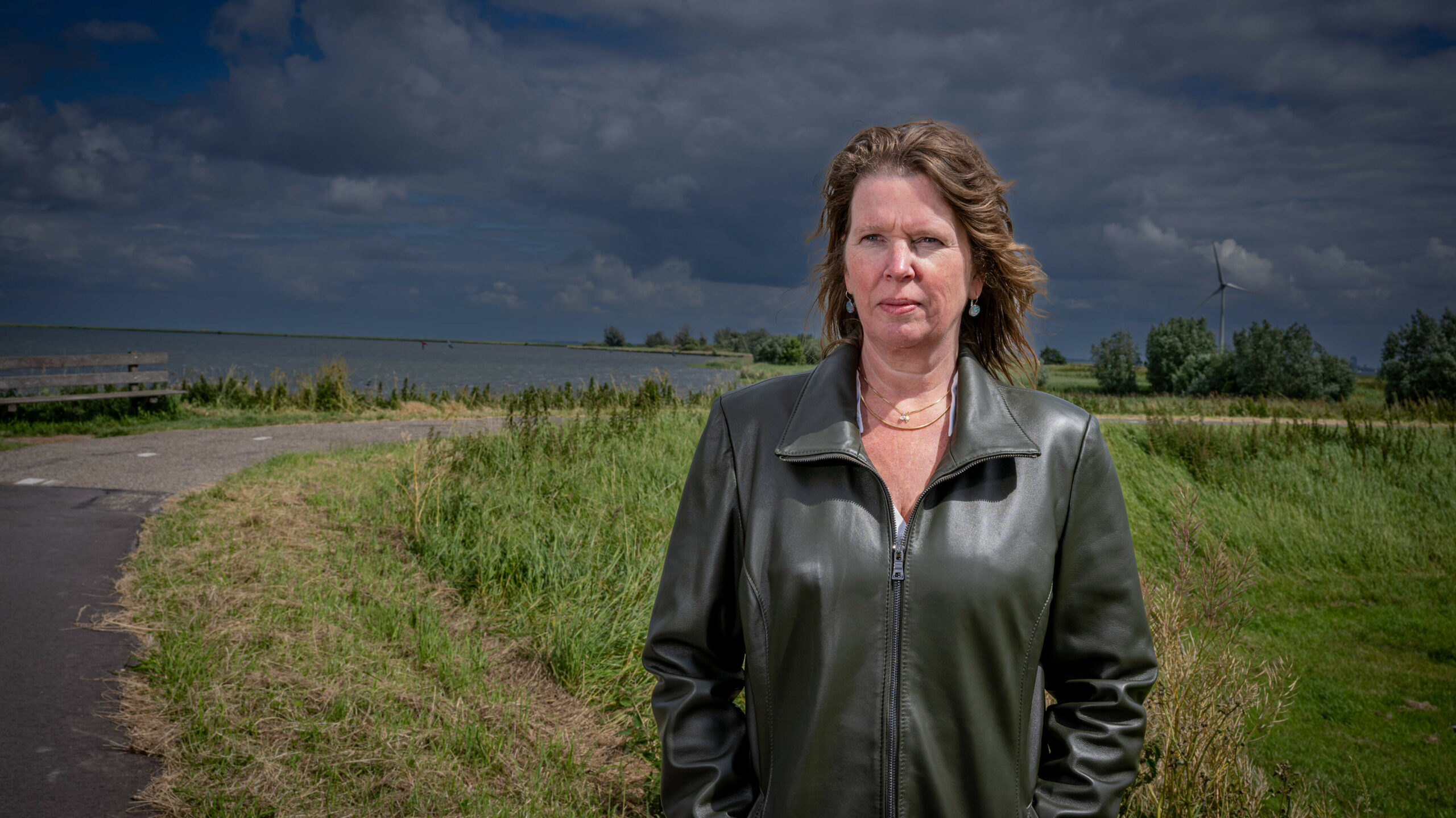 Just before criminal proceedings, mother Tamar (14) who was killed by a car returns to the dike: ‘I feel sad every second’