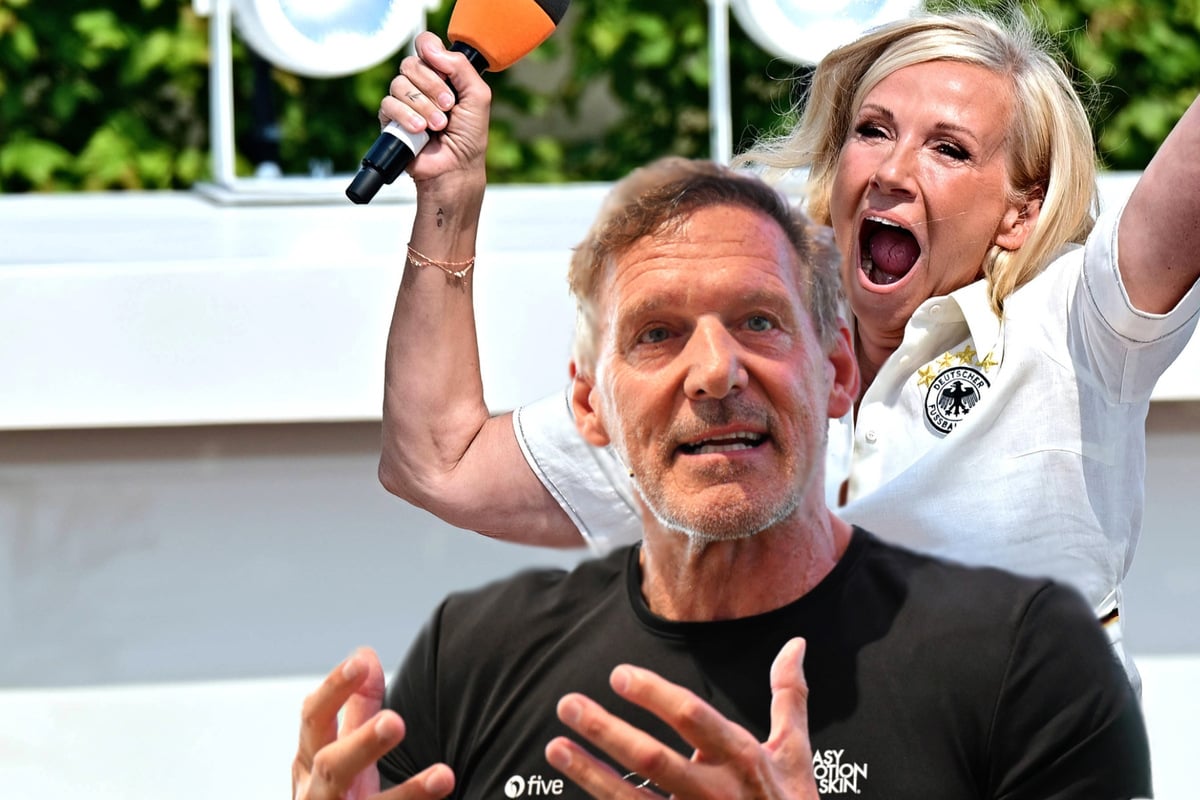 Kiwi’s Flirty Heatwave: ZDF’s Fernsehgarten Stuns with Ralf Möller!