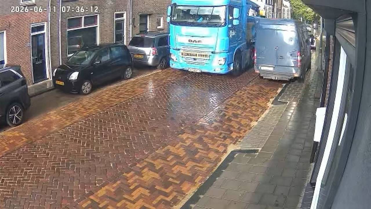 Life-threatening situation in this street in Klundert and this is what it looks like