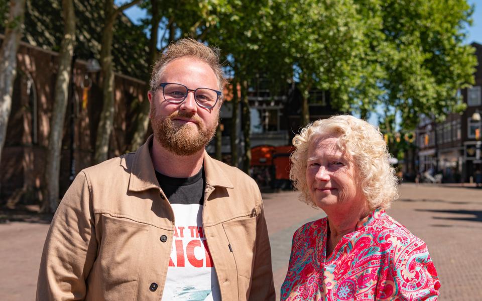 Like son, like mother: Gerda (63) takes a seat on the council for SP Meppel after son Xander (35). ‘He is my political role model’