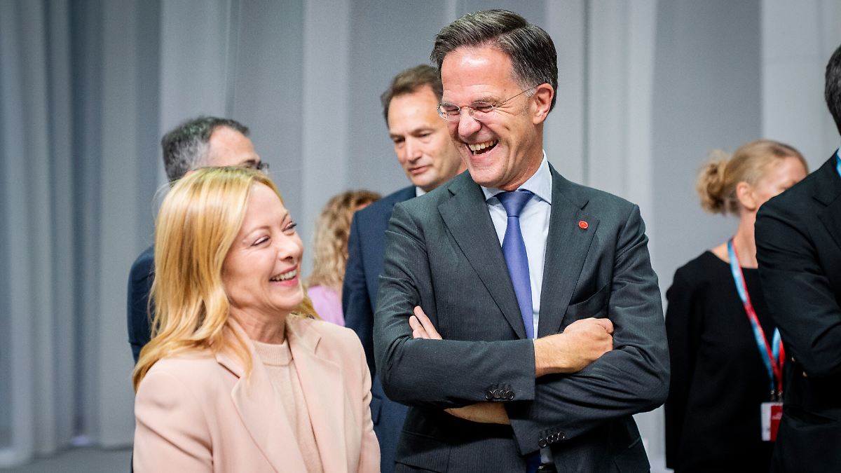Meloni Faces Pressure from Rutte: Accusations of Simplified Representation