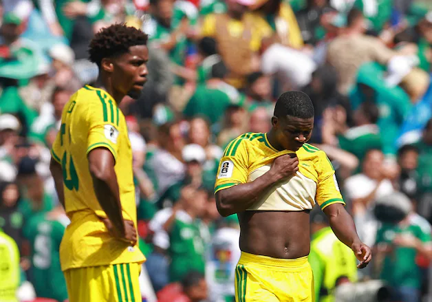 South Africa had nothing to say in the match against Mexico.