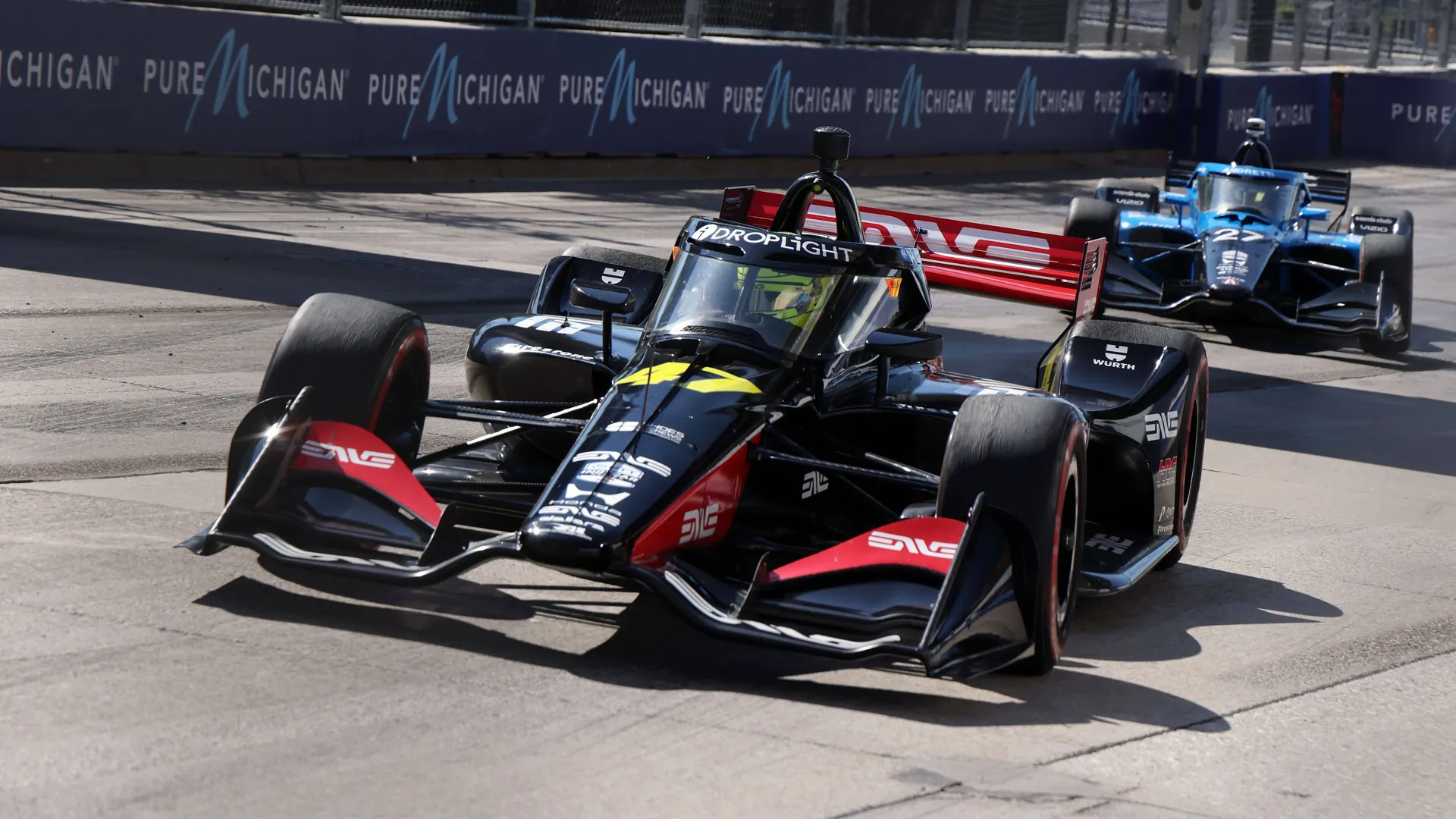 Mick Schumacher in the Rahal Letterman Lanigan Racing car: The 27-year-old has been driving in the IndyCar Series since this season. Mick Schumacher in the Rahal Letterman Lanigan Racing car: The 27-year-old has been driving in the IndyCar Series since this season.