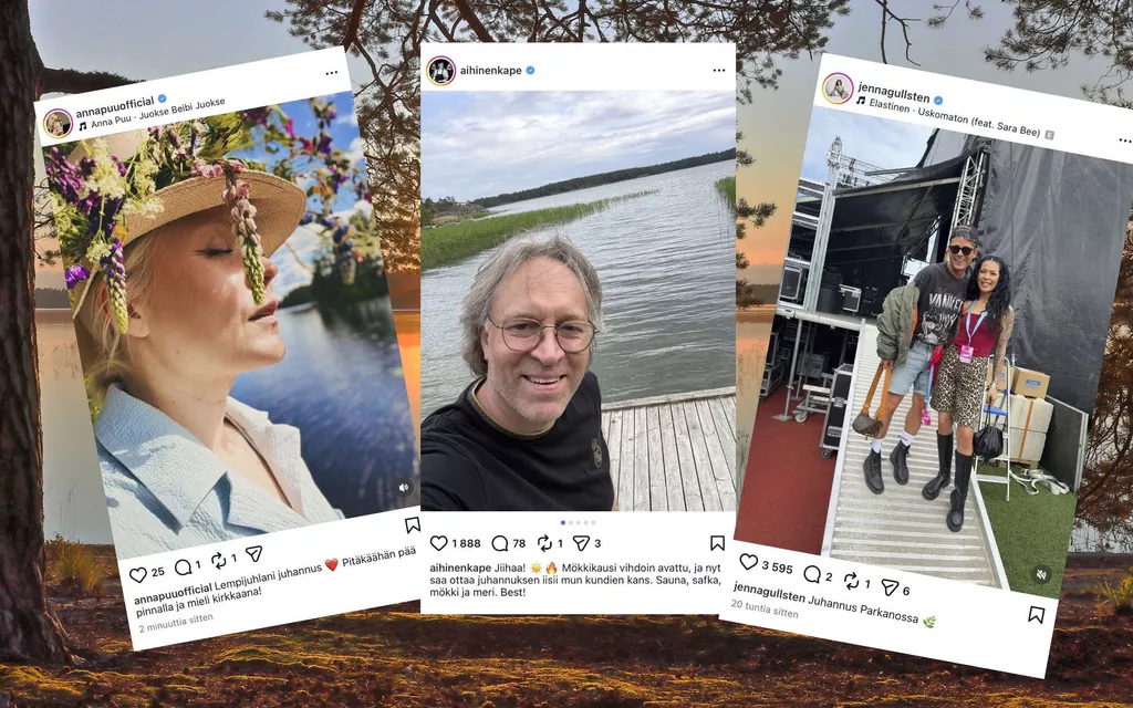 Midsummer photos of celebrities are adorable on social media – See the compilation here