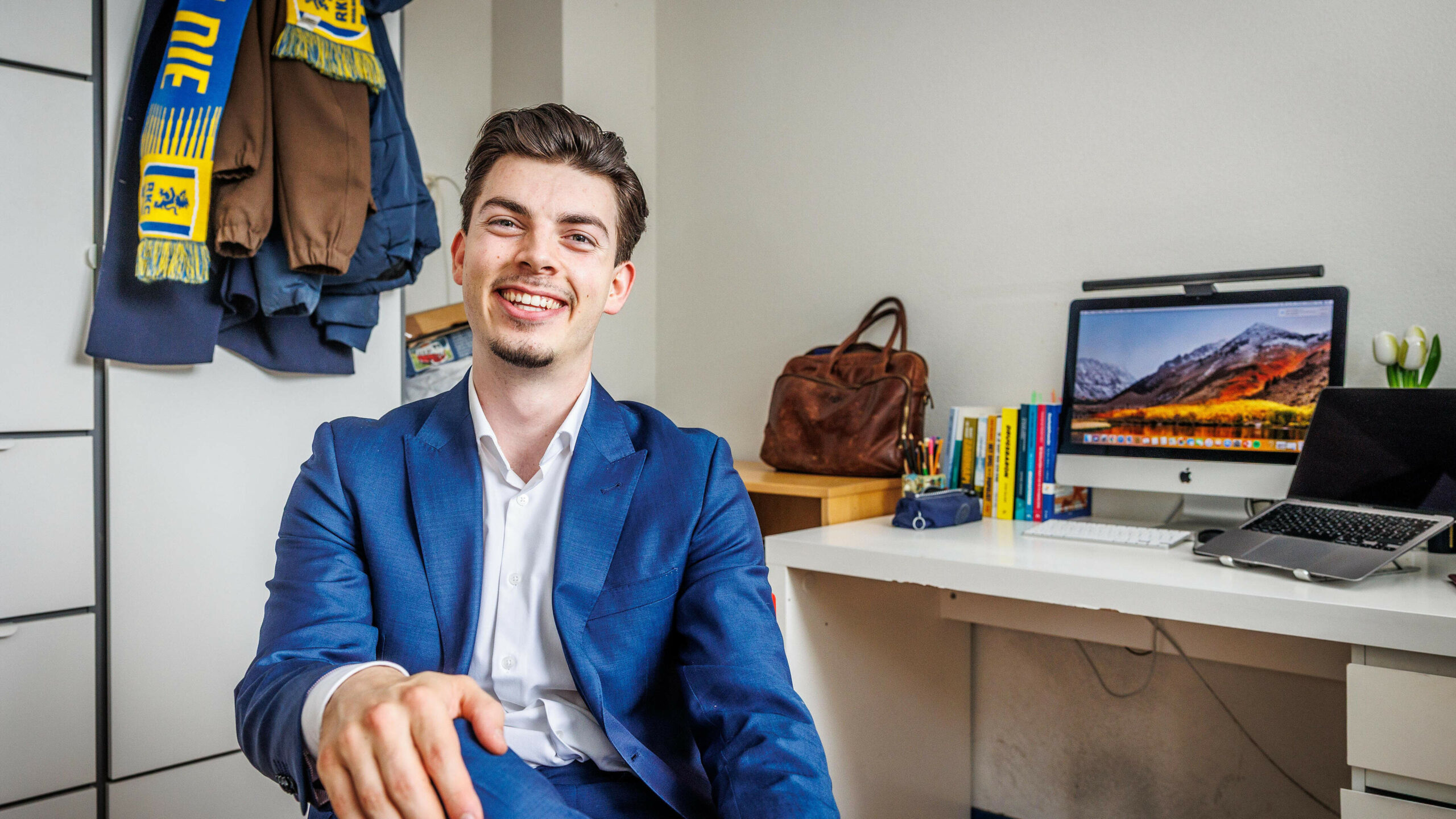Milos Boksan (23) is a councilor and still lives with his parents: ‘I don’t plan anything ahead’