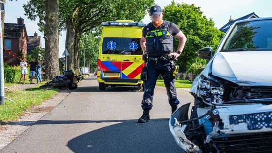 Motorcyclist injured after collision with car in New Amsterdam