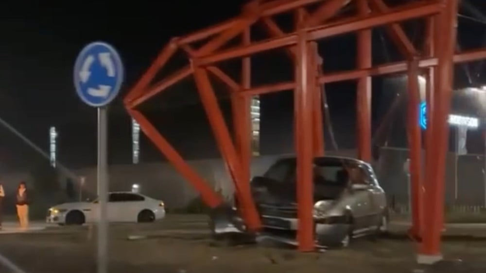 Motorist smashes brand new work of art at Aalsmeer roundabout