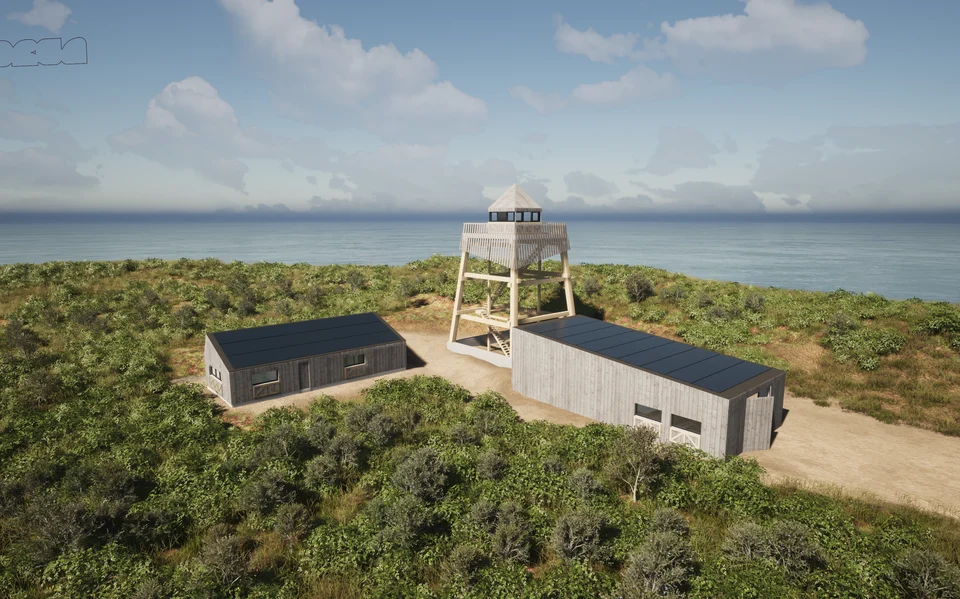 New accommodation on Rottumerplaat for bird watchers