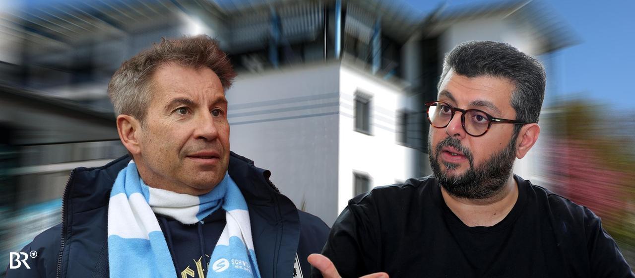 1860 President Gernot Mang and investor Hasan Ismaik