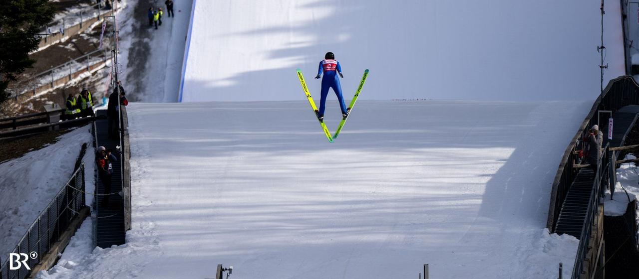 Ski jump in Oberstdorf