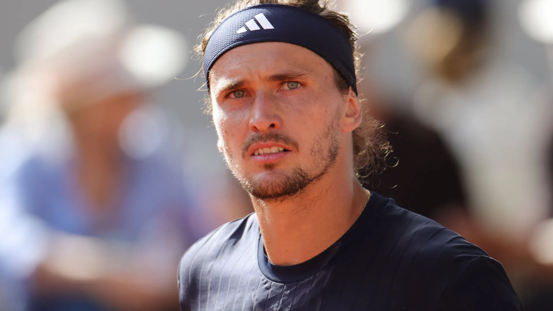 Alexander Zverev during the final at the French Open 2026.